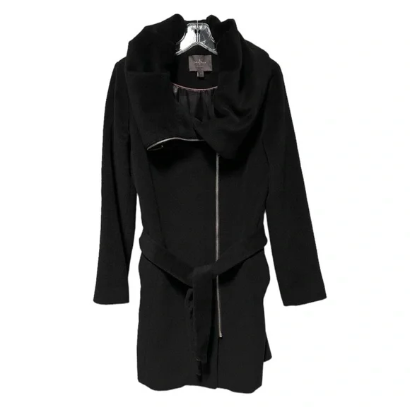 Cole Haan Jackets Coats Cole Haan Wool Blend Asymmetrical